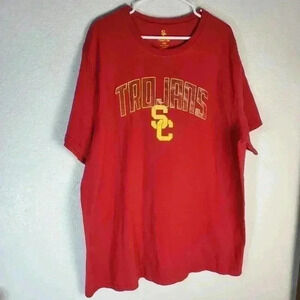 USC Fight On 3XL Short Sleeve Red T Shirt